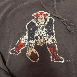 Vintage NFL Pro New England Patriots Hoodie 100% Cotton